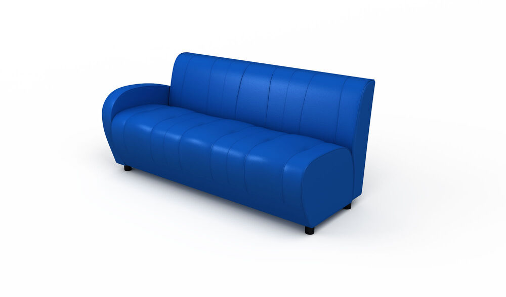 Модуль 3-х местный Альфа Люкс с левым подлокотником