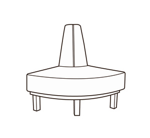 Модуль угловой 90 внешний У270 Снейк СБ