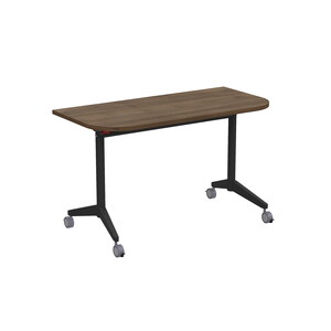 Складной радиусный стол-трансформер с фиксаторами