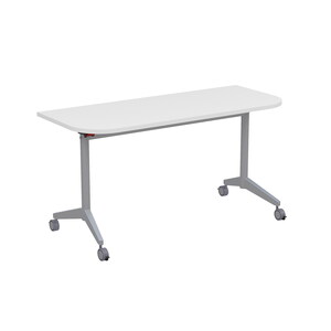 Складной радиусный стол-трансформер с фиксаторами