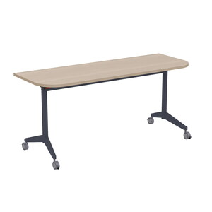 Складной радиусный стол-трансформер с фиксаторами