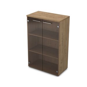 Шкаф средний со стеклом