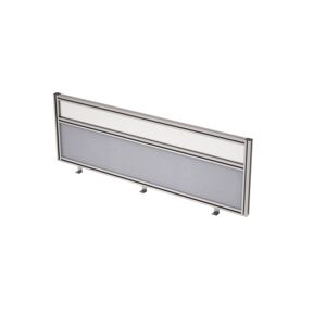 Барьер из ткани и стекла в алюминиевом профиле, фронтальный