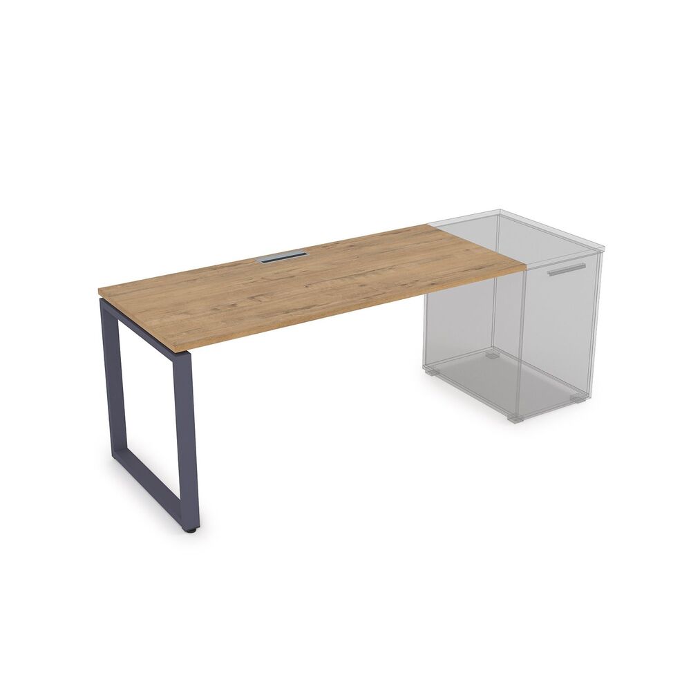 Стол рабочий прямолинейный, приставной