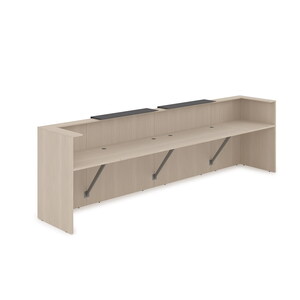 Комплект Ресепшн с фартуком HPL (без подсветки)