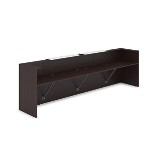 Комплект Ресепшн с фартуком HPL (без подсветки)