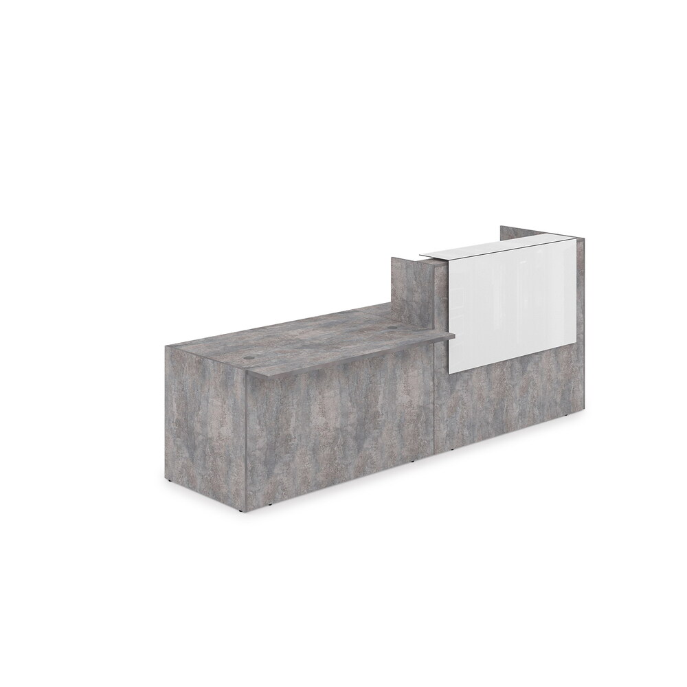 Комплект Ресепшн с фартуком HPL (без подсветки)