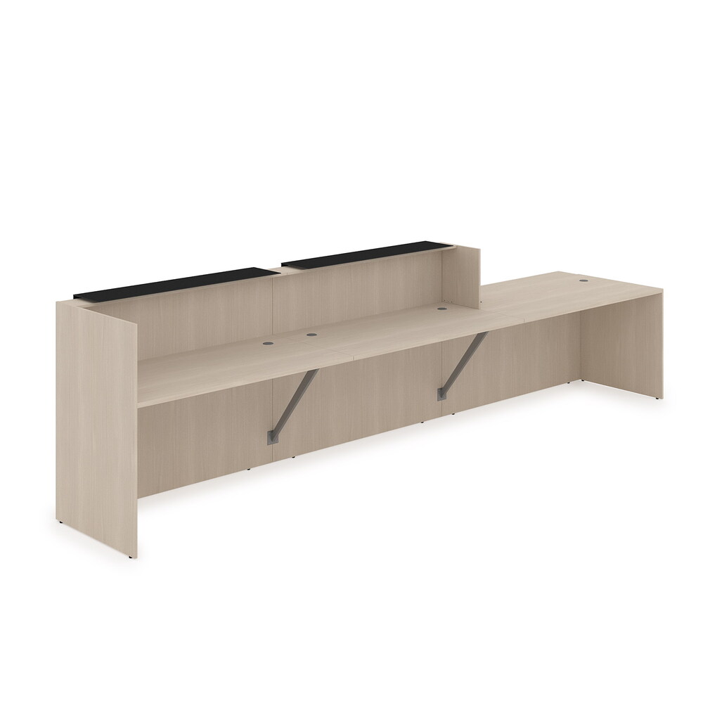 Комплект Ресепшн с фартуком HPL (без подсветки)