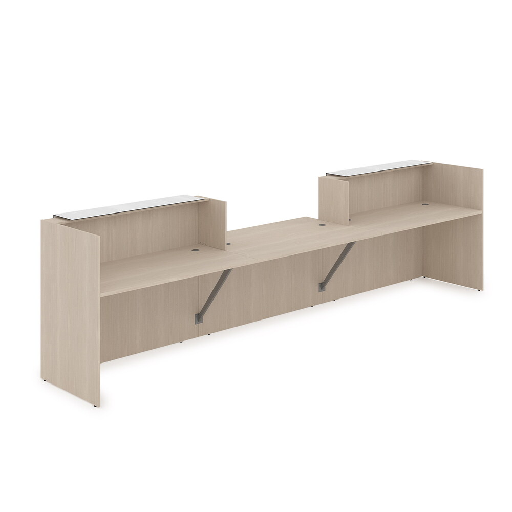 Комплект Ресепшн с фартуком HPL (без подсветки)