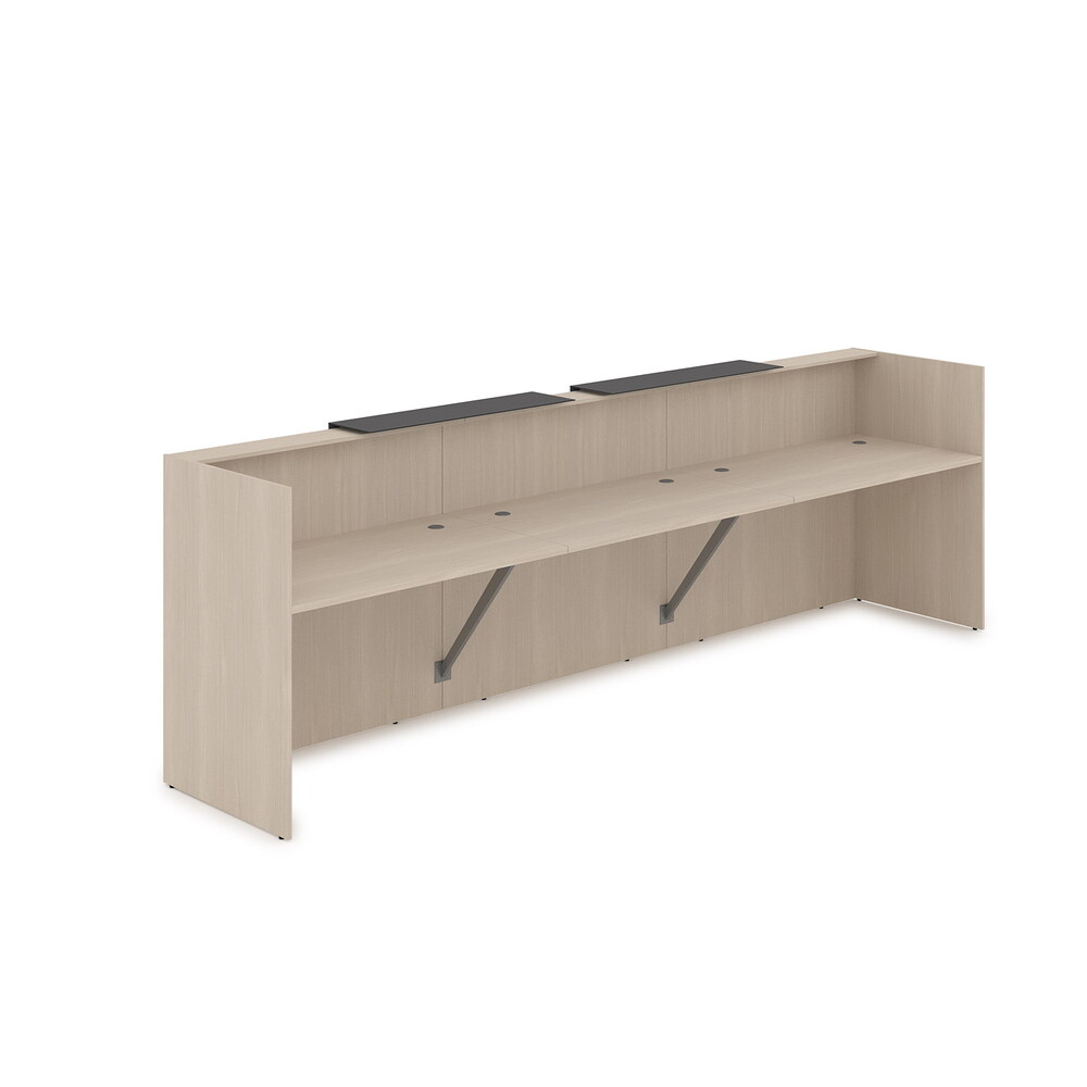 Комплект Ресепшн с фартуком HPL (с подсветкой)