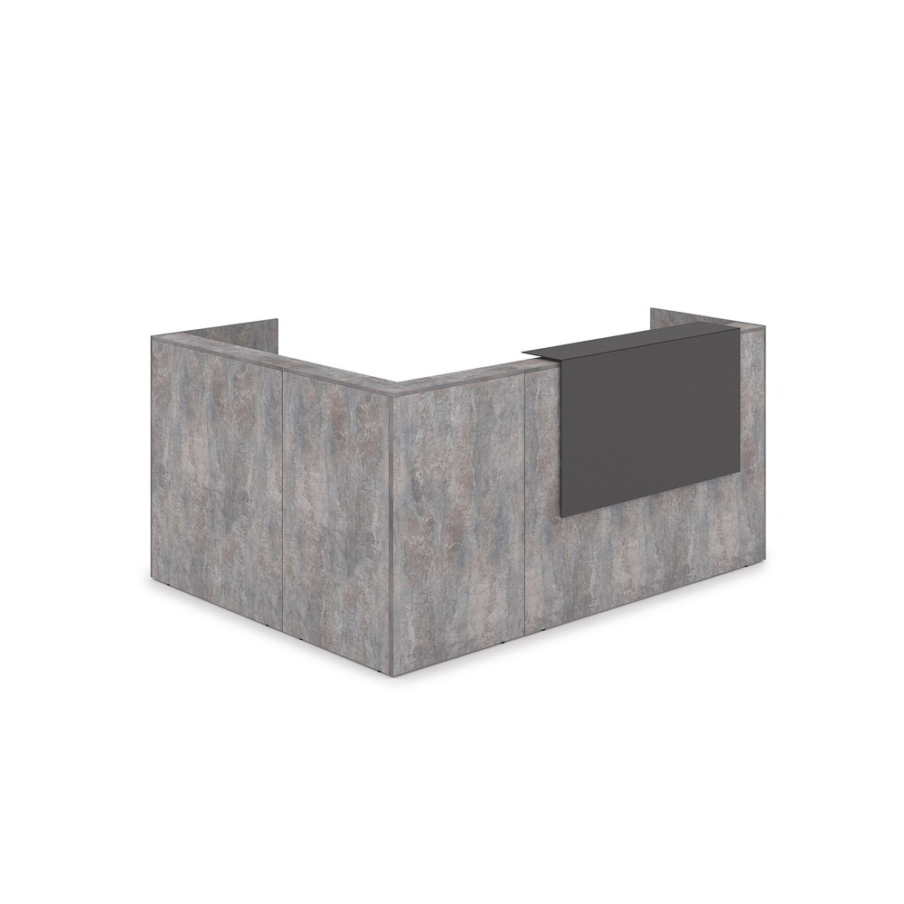 Комплект Ресепшн с фартуком HPL (с подсветкой)