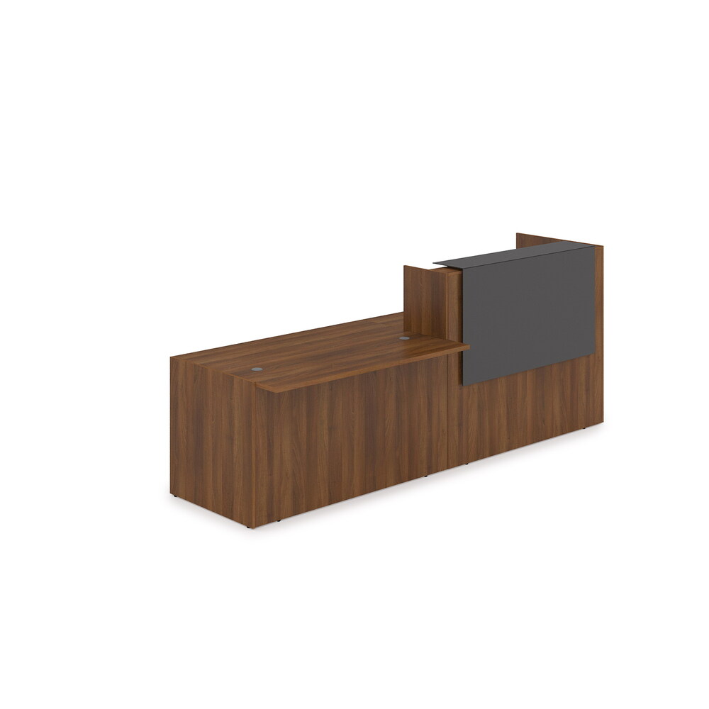 Комплект Ресепшн с фартуком HPL (с подсветкой)