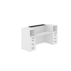 Комплект Ресепшн с фартуком HPL (с подсветкой)