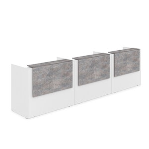 Комплект Ресепшн с фартуком ЛДСП (без подсветки)