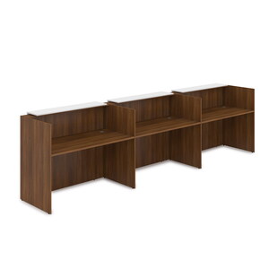 Комплект Ресепшн с фартуком ЛДСП (без подсветки)