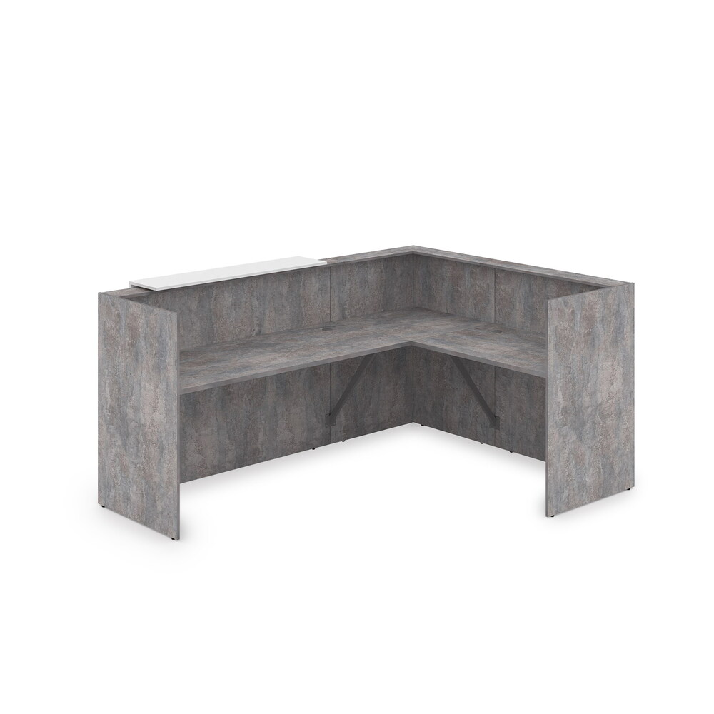 Комплект Ресепшн с фартуком ЛДСП (без подсветки)