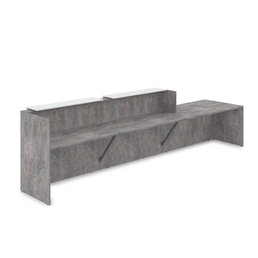 Комплект Ресепшн с фартуком ЛДСП (без подсветки)