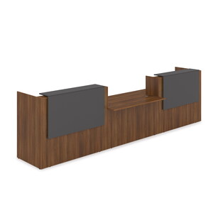 Комплект Ресепшн с фартуком ЛДСП (без подсветки)