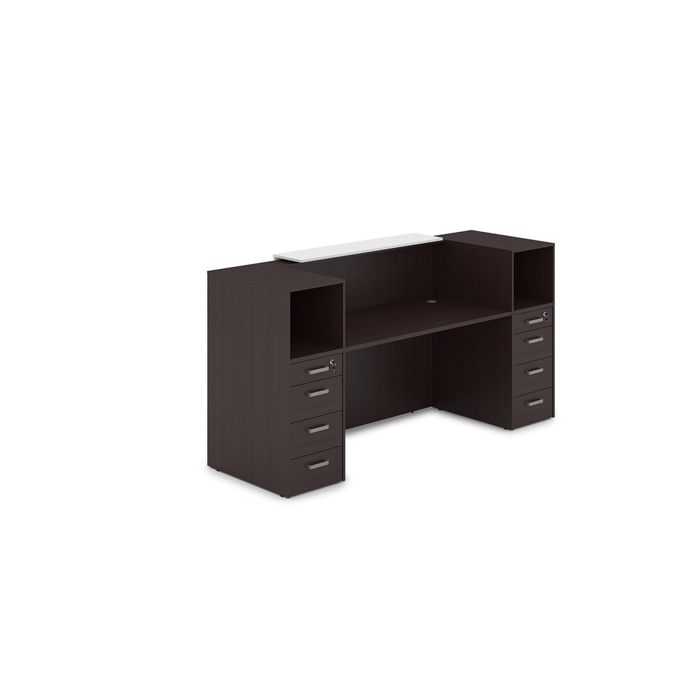 Комплект Ресепшн с фартуком ЛДСП (без подсветки)