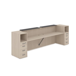 Комплект Ресепшн с фартуком ЛДСП (без подсветки)