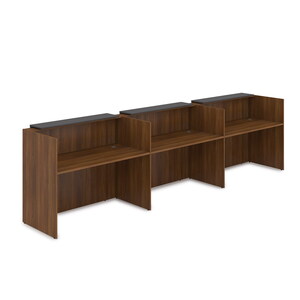 Комплект Ресепшн с фартуком ЛДСП (с подсветкой)