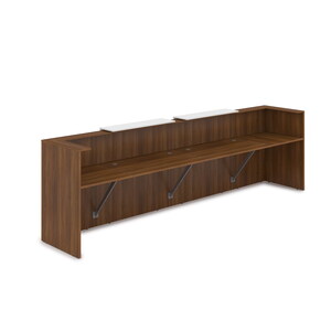 Комплект Ресепшн с фартуком ЛДСП (с подсветкой)