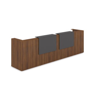 Комплект Ресепшн с фартуком ЛДСП (с подсветкой)