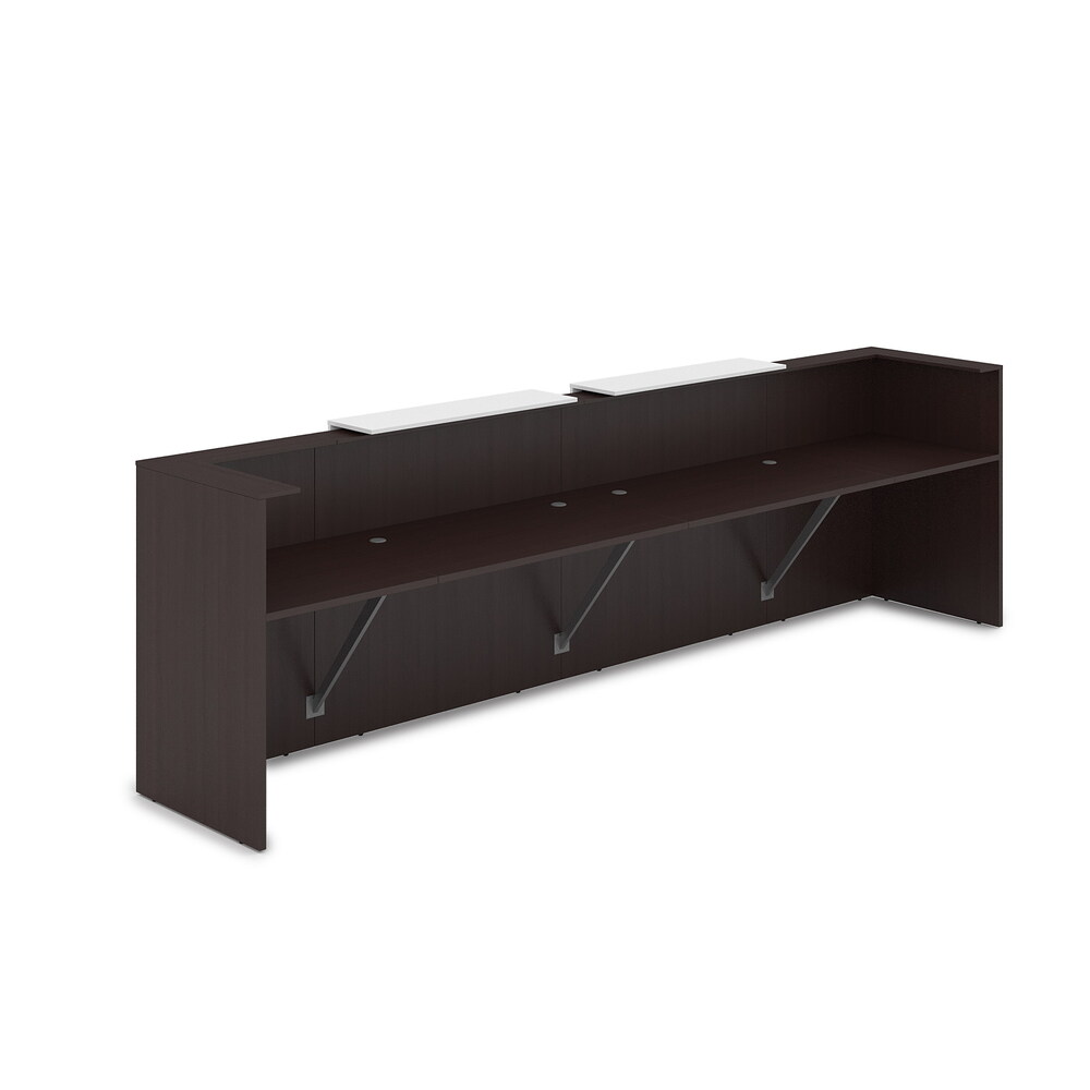 Комплект Ресепшн с фартуком ЛДСП (с подсветкой)