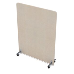 Акустическая мобильная перегородка на колесных опорах