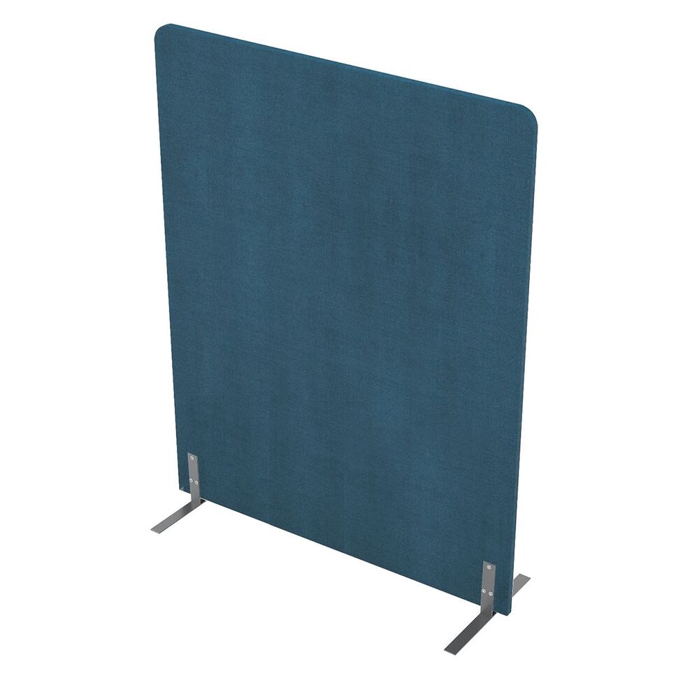 Акустическая мобильная перегородка на стационарных опорах