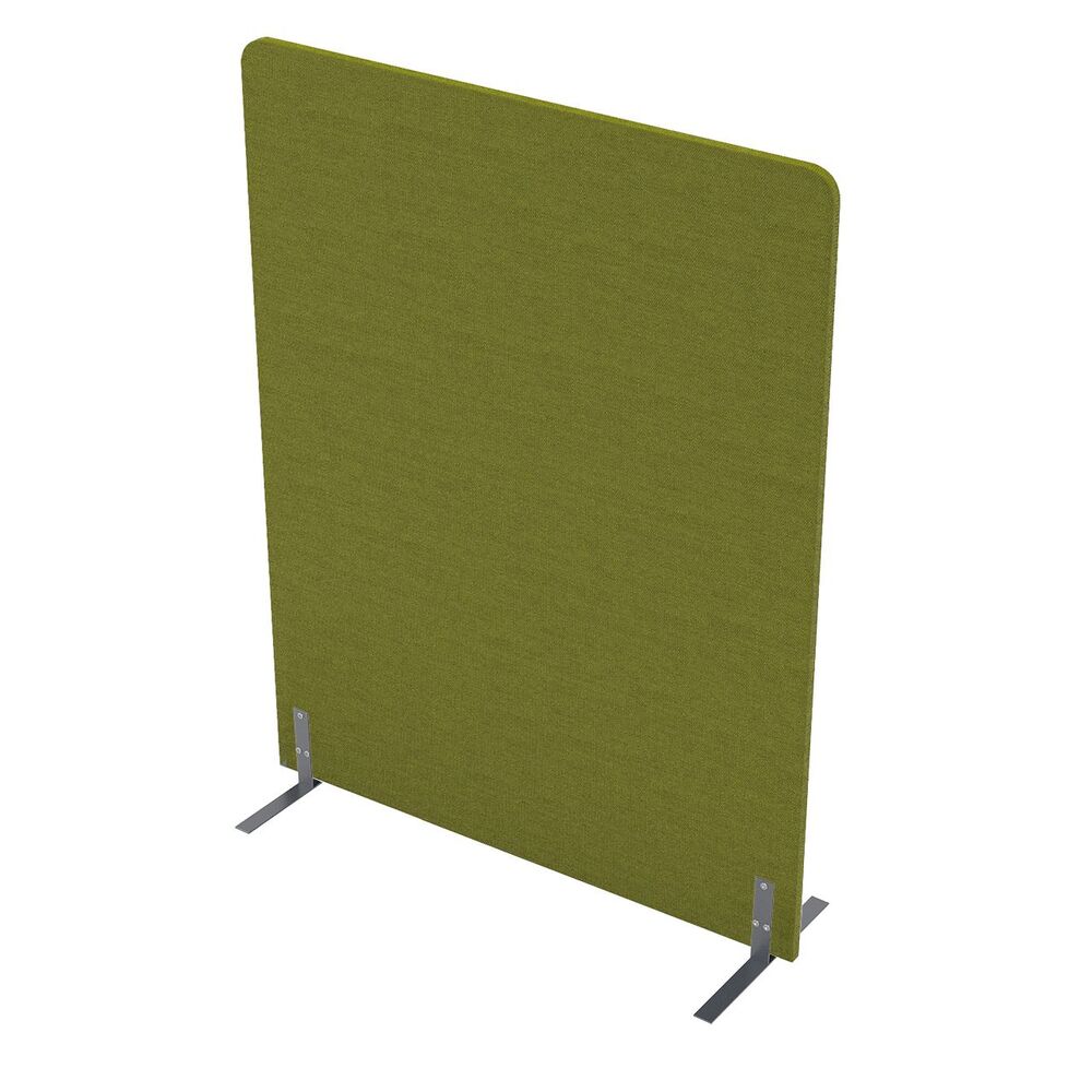 Акустическая мобильная перегородка на стационарных опорах