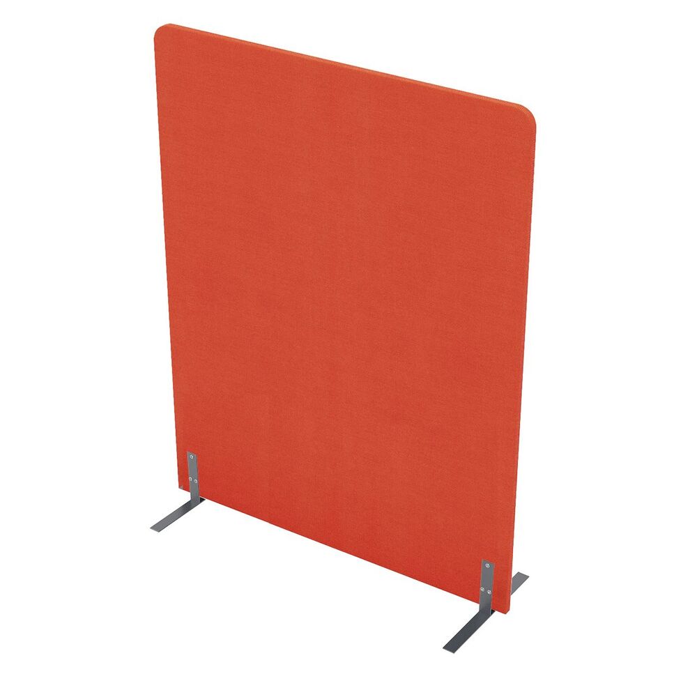 Акустическая мобильная перегородка на стационарных опорах