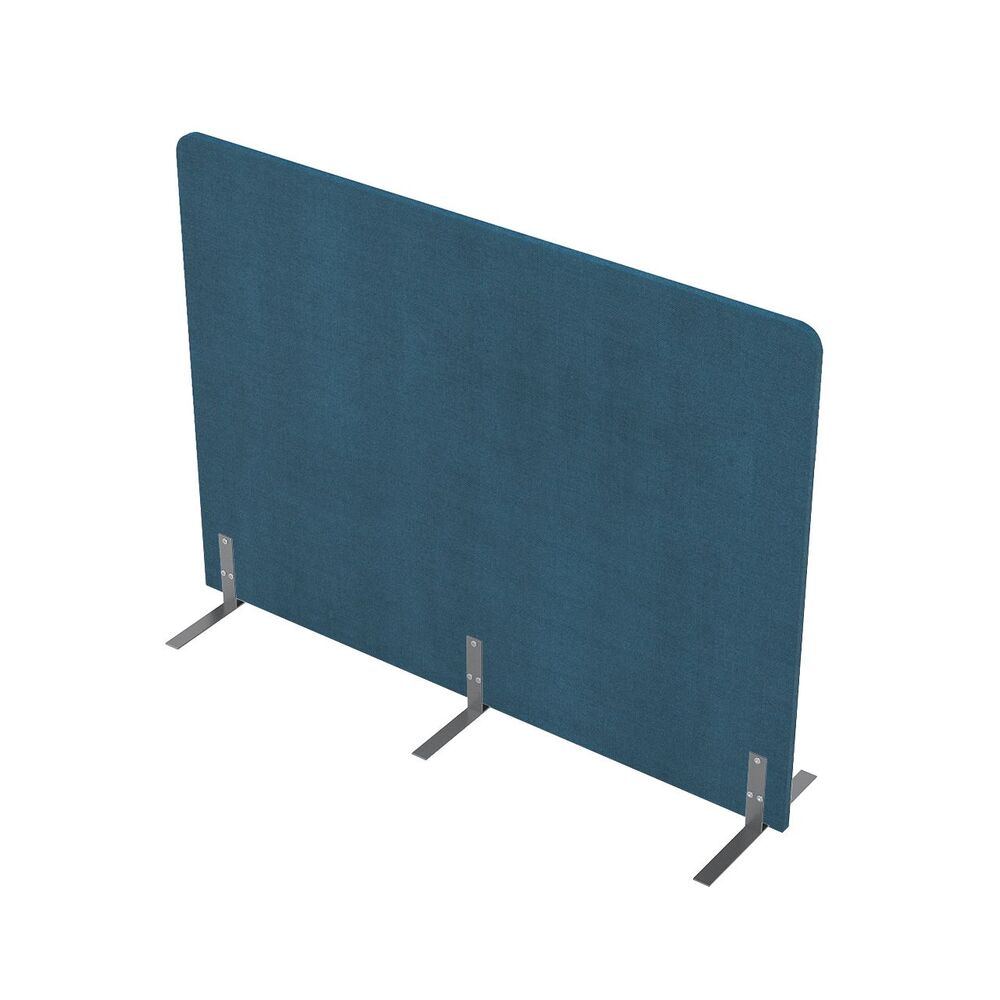 Акустическая мобильная перегородка на стационарных опорах