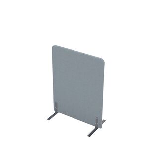 Акустическая мобильная перегородка на стационарных опорах