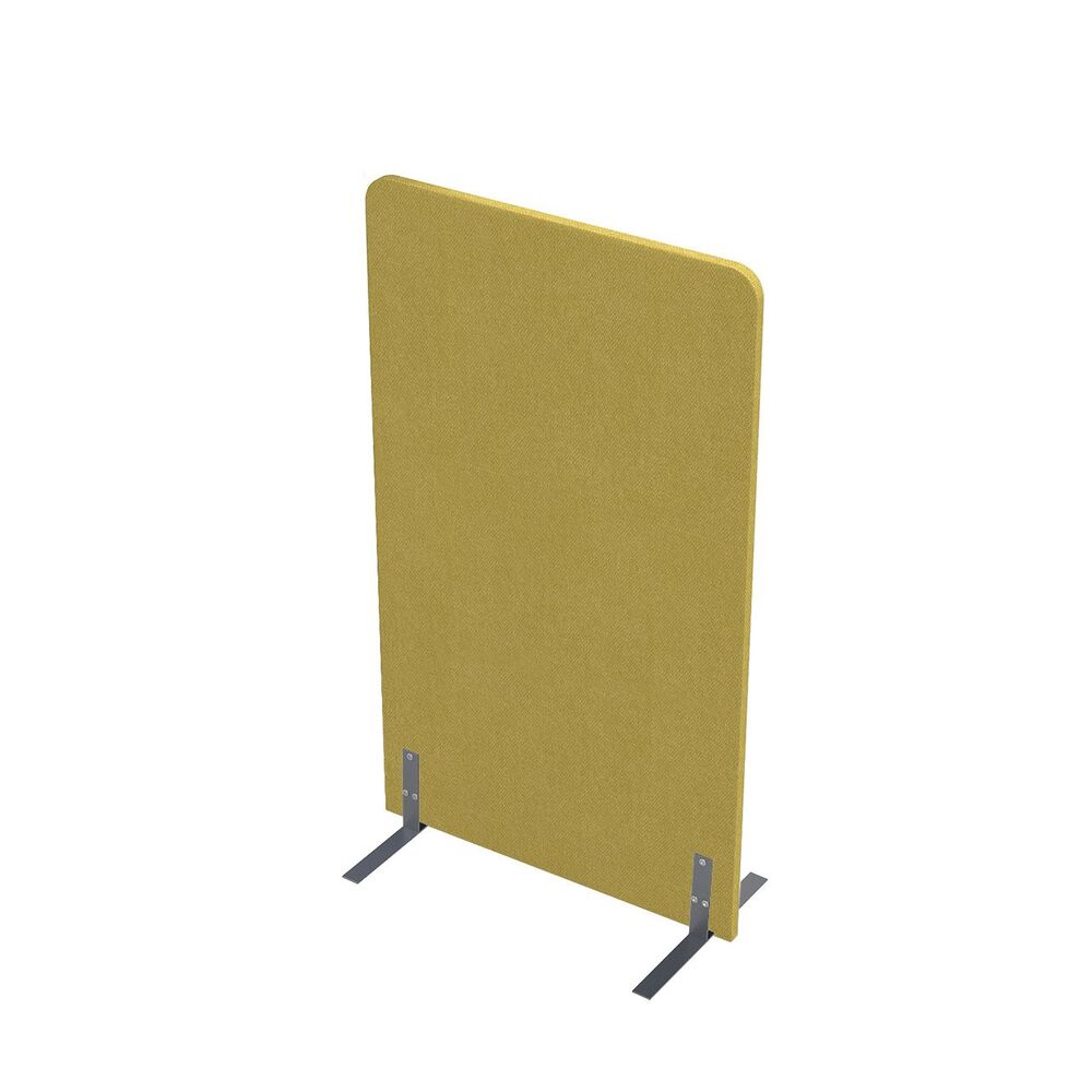 Акустическая мобильная перегородка на стационарных опорах