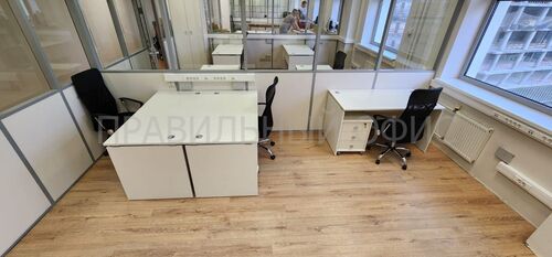 Оборудование большого офиса в центре Москвы
