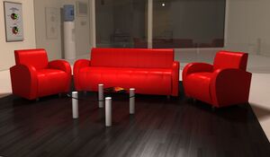 Офисная мягкая мебель Альфа Люкс