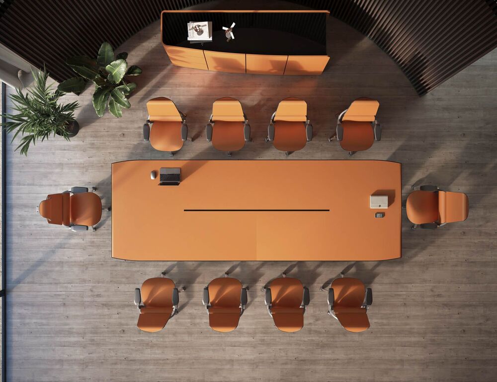 Столы для переговоров BUGATTI (кожа)