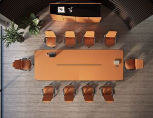 Столы для переговоров BUGATTI (кожа)