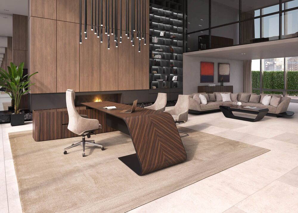 Кабинет руководителя BUGATTI (шпон)