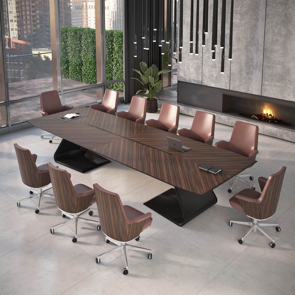 Столы для переговоров BUGATTI (шпон)