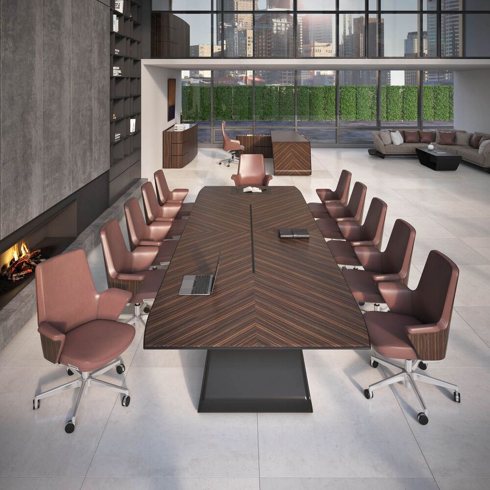 Столы для переговоров BUGATTI (шпон)