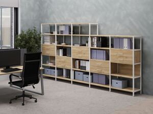Офисная мебель для персонала SHELF SYSTEM (стеллажи)