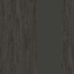 Дуб Темный/Базальт/Металл Черный/Нерж. Сталь