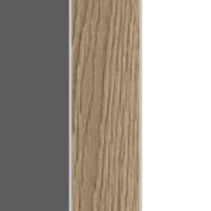 Антрацит премиум / дуб гладстоун светлый / белый премиум