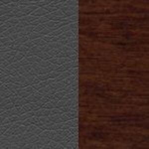 Темно-серый CN1118/дерево - орех гамильтон