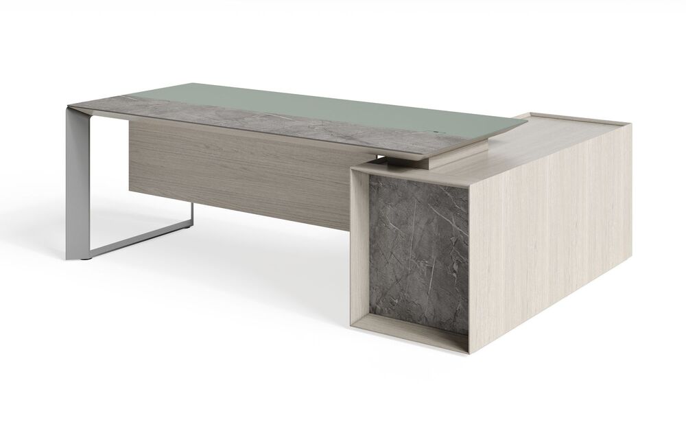 Стол руководителя, левый 2,4 м.