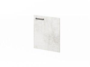 Дверь низкая ЛДСП правая (Фурнитура черная)