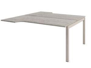 Бенч-система столов-тандемов эргономичная (средняя секция)