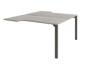 Бенч-система столов-тандемов эргономичная (конечная секция)